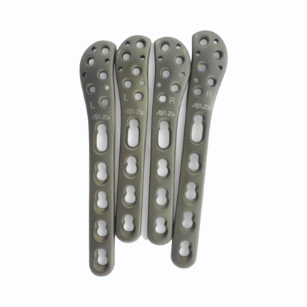 Locking Distal Fibula Plate (4 & 5 Holes) 2.7 / 3.5 mm with LCP Screws – Titanium Grade 5 (43 pcs)