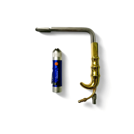 Tebbetts Fiber Optic Breast Retractor with LED – 150mm x 30mm Smooth Blade