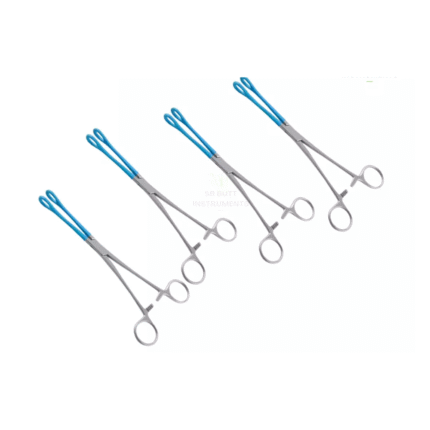 Set of 4 Ring Forceps – 22 cm, High-Quality Surgical Instrument Set
