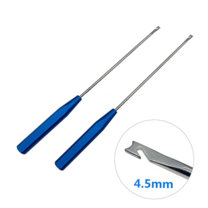 Surgical Suture Hook & Wire Threading Device – Arthroscopy Instruments Set (2 PCS)