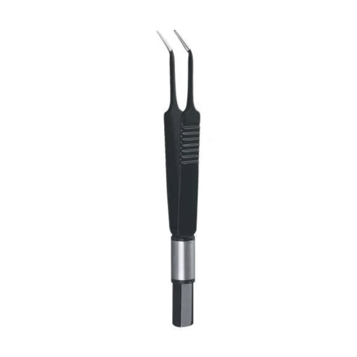 European Non-Stick Micro Angled Forcep – Tip 0.5mm, Premium Quality ...