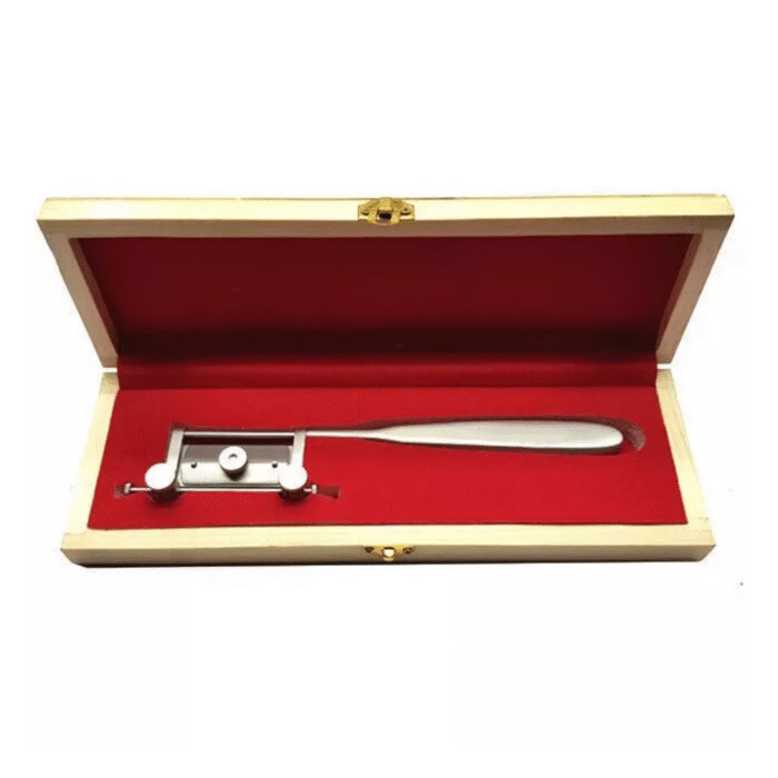 Silver Skin Graft Knife Handle with Dermatome Skin Blade – Surgical Kit ...