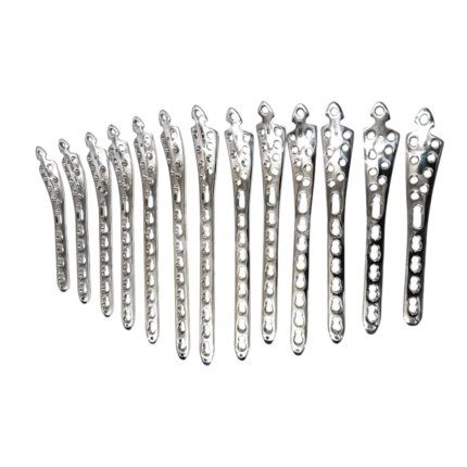 Medial Distal Tibia 3.5mm Locking Plate Ortho Set – 5 to 10 Hole, L & R, 12 Pcs