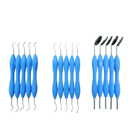 LM Gracy 13/14, LM Sickle, and LM Mirror Handle Set – 5 pcs Each