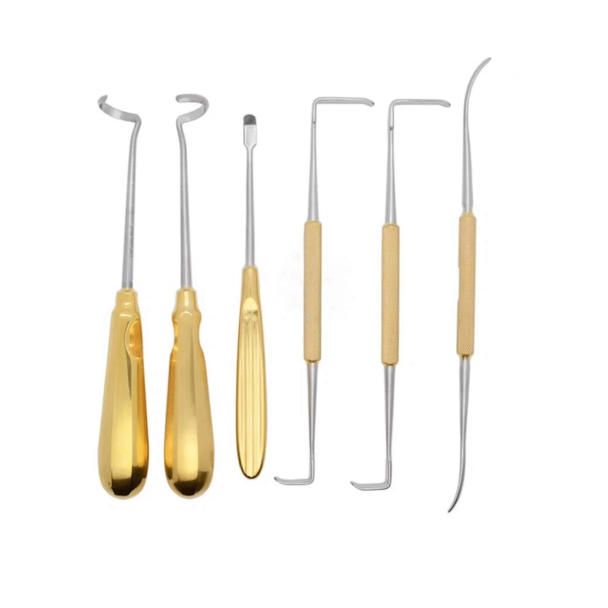 Rhinoplasty & Costal Cartilage Tool Set – 6 PCS Surgical Instruments ...