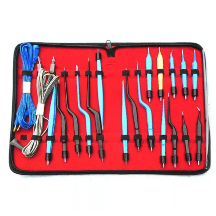 Basic High-Class Bipolar Bayonet Forceps – Electrosurgical Instrument Kit