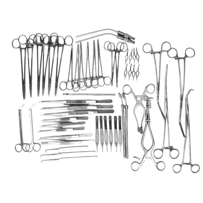 Basic Surgery Instrument Set Basic Valve Cardiac Surgery Instruments – Premium Quality 8 PCS Set ...