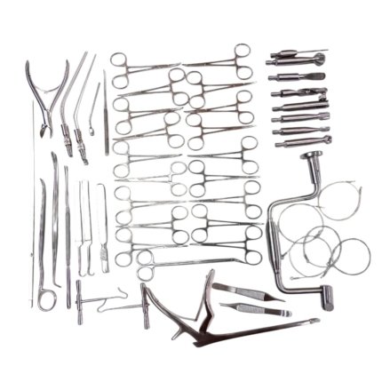 Basic Vascular Surgery Set – Surgical Medical Instruments (52 Pieces)