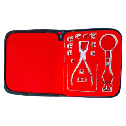 Rubber Dam Kit – 18 PCS Dental Instruments with Clamps & Frame