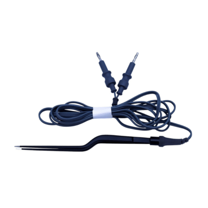 Bipolar Gerald Bayonet Forceps – 19.5 cm Non-Stick, Reusable Electrosurgical Instrument (EL-006)