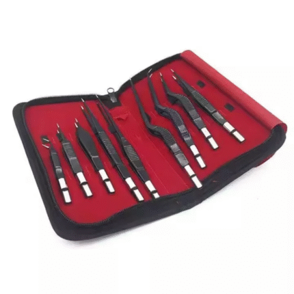 Reusable Bipolar Forceps – Electrosurgical Bayonet Non-Stick Set