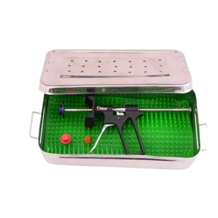 Basic Liposuction Fat Grafting Gun – Plastic Surgery Instrument Set with Box