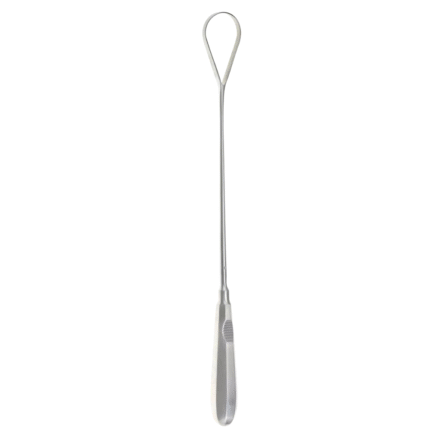 Recamier Placenta Curette – Rigid Blunt, 13 3/4″ (35mm)