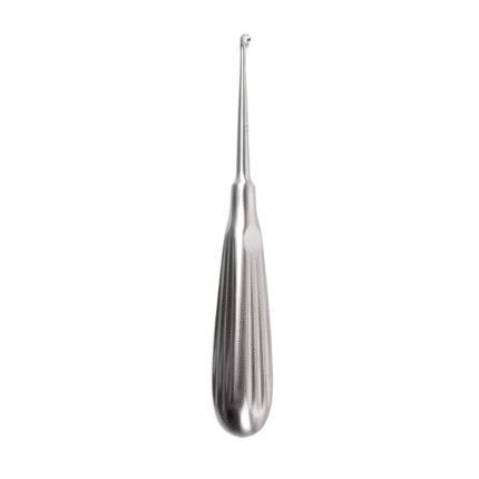 6 1/4″ Brun (Spratt) Curette 2-0