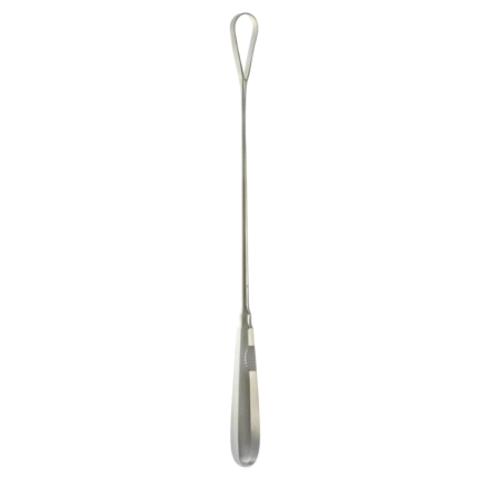 Bumm (Recamier) Placenta Curette – Mall Blunt 24mm