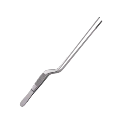 Gruenwald Bayonet Forceps 21cm – Serrated Jaw 2mm Tip Forceps