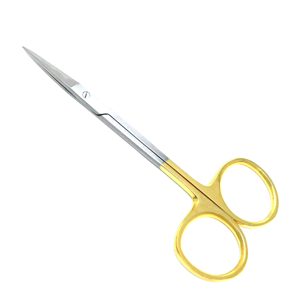 processed_resized_Iris Scissors Straight 10cmtungsten Carbide Surgical Instrument