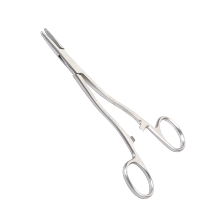 Kilner Needle Holder – Finger Rings with Ratchet Suturing Needle Holder