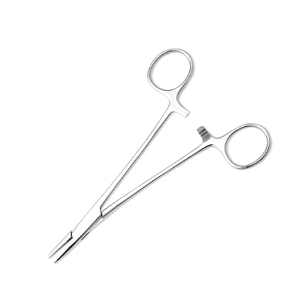 Mayo Hegar Needle Holder – Serrated Jaws for Suture Needles, Straight 15cm
