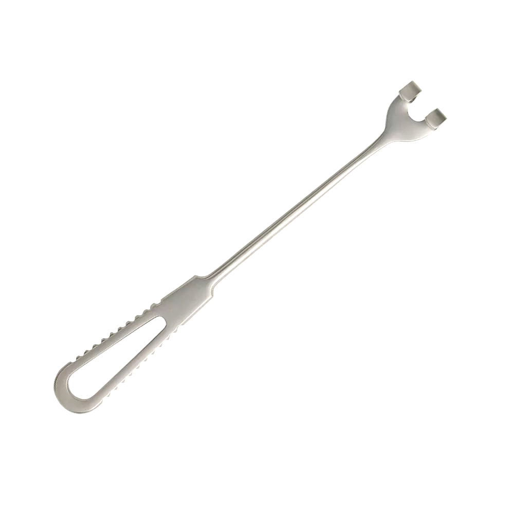 processed_resized_Ollier Retractor 2 Prong 38mm Long Blade Curve Blunt General Surgery Retractor