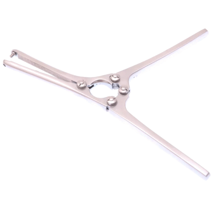 Payr Intestinal Pylorus Clamp – 203mm Serrated with Pin, 70mm Long Blades