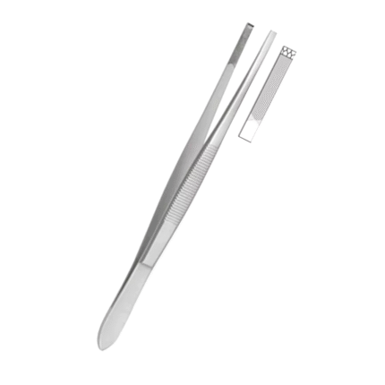 Stille Barraya CV Forceps – 3x4 Teeth, 185mm, Non-Sterile Reusable Surgical Instrument