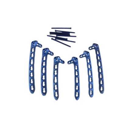 3.5mm Distal Humerus Lateral Locking Plates (L/R, 5–10 Holes) with Screws – 83 Pcs Set