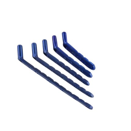 DCS DHS Safety Locking Plates Short Barrel Titanium – 6 Pcs Orthopedic Set