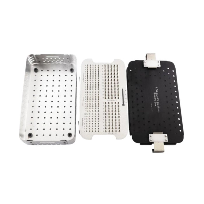 1.5mm, 2.0mm, 2.4mm, 2.7mm & 3.5mm Cortical & Locking Screws Box, Rack ...