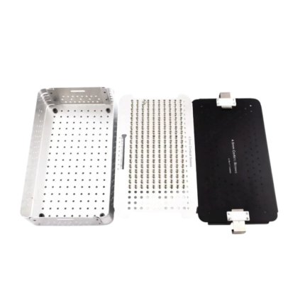 3.5mm Cortical & Locking Screws Box, Rack, Sterilization Case Aluminum