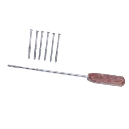 Cancellous Screws – 6.5mm, 16mm–32mm Thread, Multilength 180 Pieces Stainless Steel Set