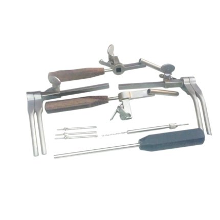 Caspar Vertebral Body Distraction Set – Distractor, Drill Guide, Screwdriver, Screws