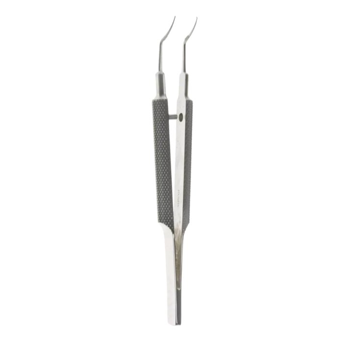 Ophthalmology 4 1/2″ Lehner-Utrata Capsule Forceps Round - Surgical Mark