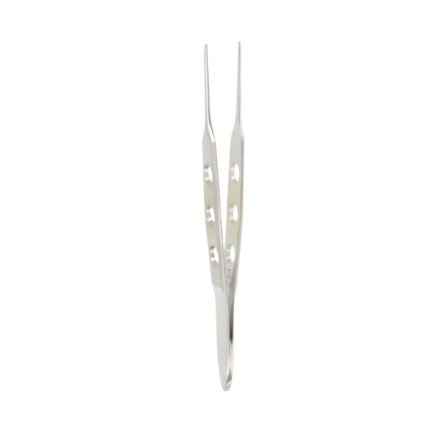 Opthalmology Bishop-Harmon Dressing Forceps Cross Serrated Tips, 0.5mm