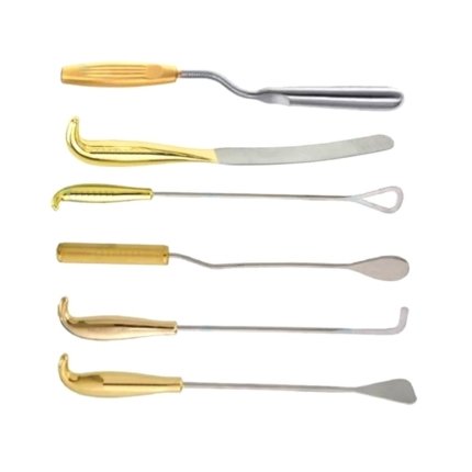 Breast Spatula Set of 6 Pcs – German Steel Plastic Surgery