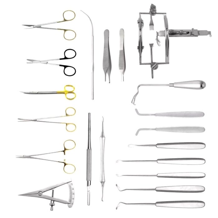Cleft & Palate Repair Instruments Set - Surgical Mark