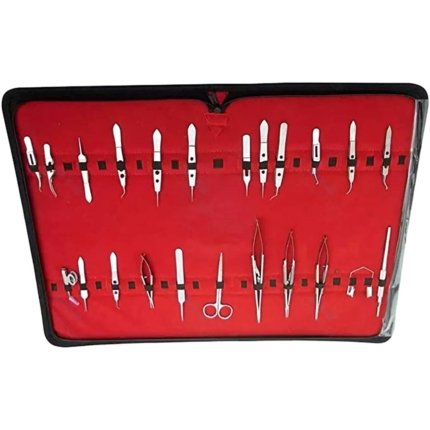 Eye Micro Minor Surgery Ophthalmic Delicate Instruments Student 40 Pcs Set Kit