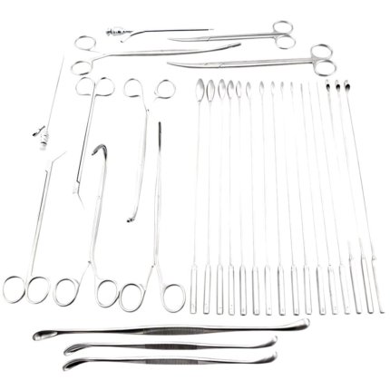 General Surgery Cholecystectomy Surgical Instrument Set – 25 Pieces