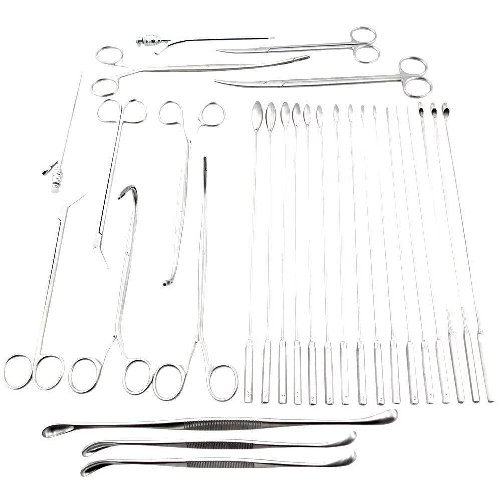 resized_processed_General Surgery Cholecystectomy Surgical Instrument Set Of 25 Pieces