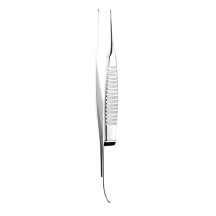 Ophthalmology Graefe Iris Forceps Curved 1×2 Teeth