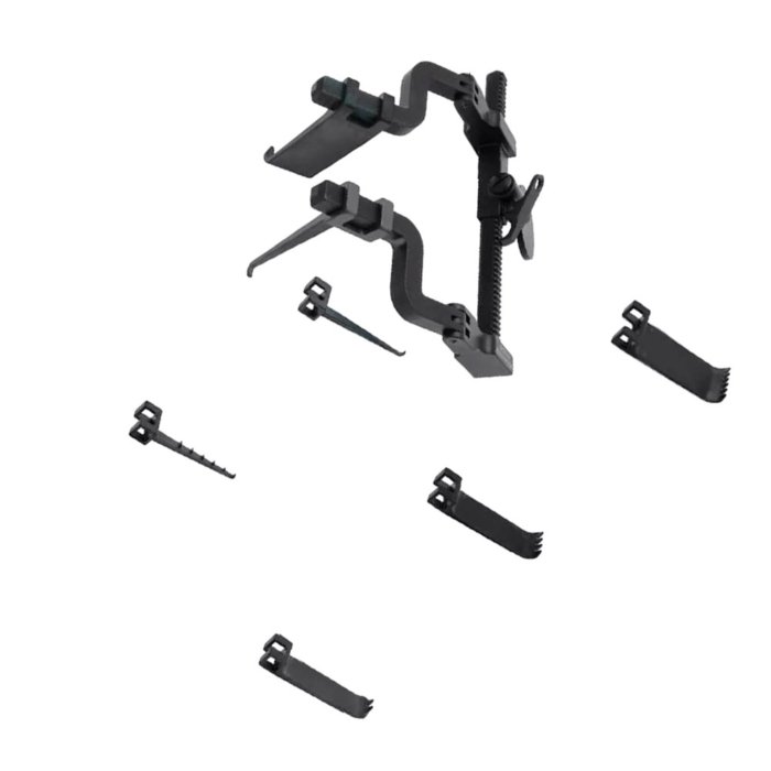 McCulloch Micro Discectomy Lumbar Retractor – 38 Pcs Set (Black Finish ...