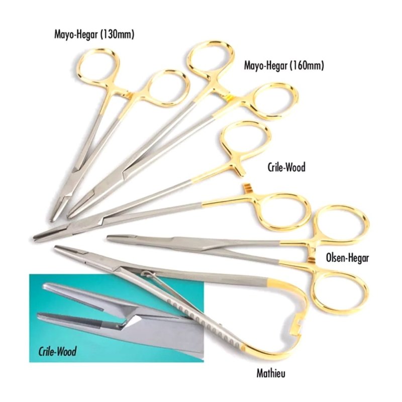 Needle Holder Instrument Set - Surgical Mark