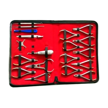 Premium Quality Basic Orthodontic Instrument Set – 27 Pcs Composite Dental Kit