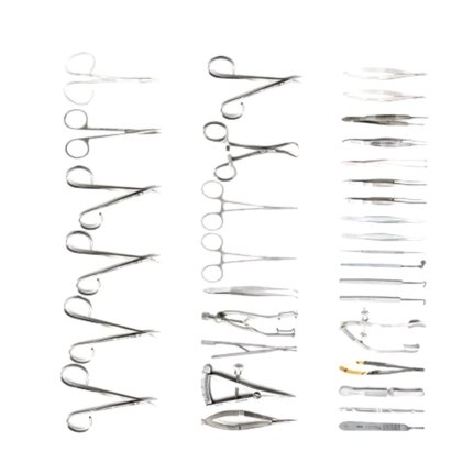 Retinal Surgery Instrument Set