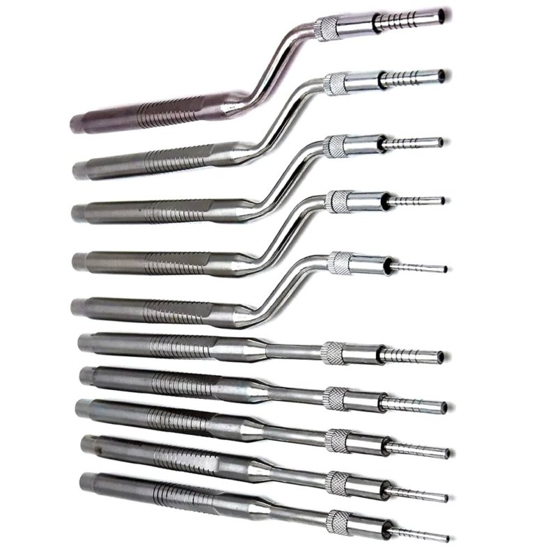 Sinus Lift Osteotome Kit – Concave Tip Dental Implant Surgical Set (10 ...