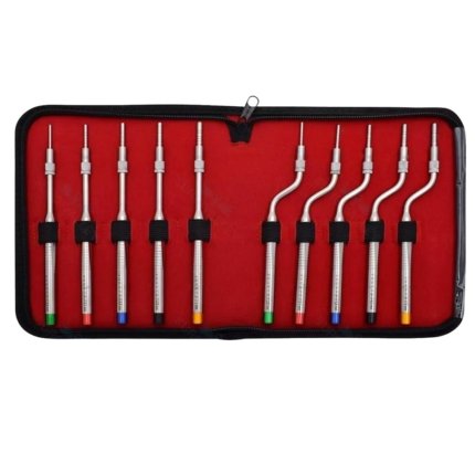 Sinus Lift Osteotomes – Straight Offset Convex Dental Implant Instruments