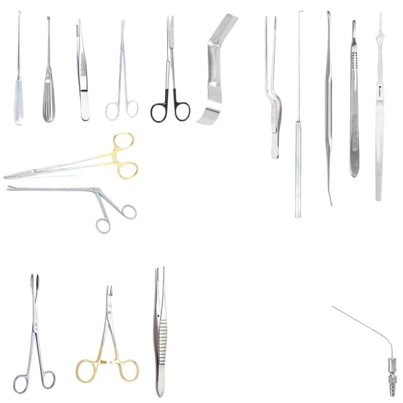 Spinal Surgery Instrument Set for Decompression & Fusion - Surgical Mark